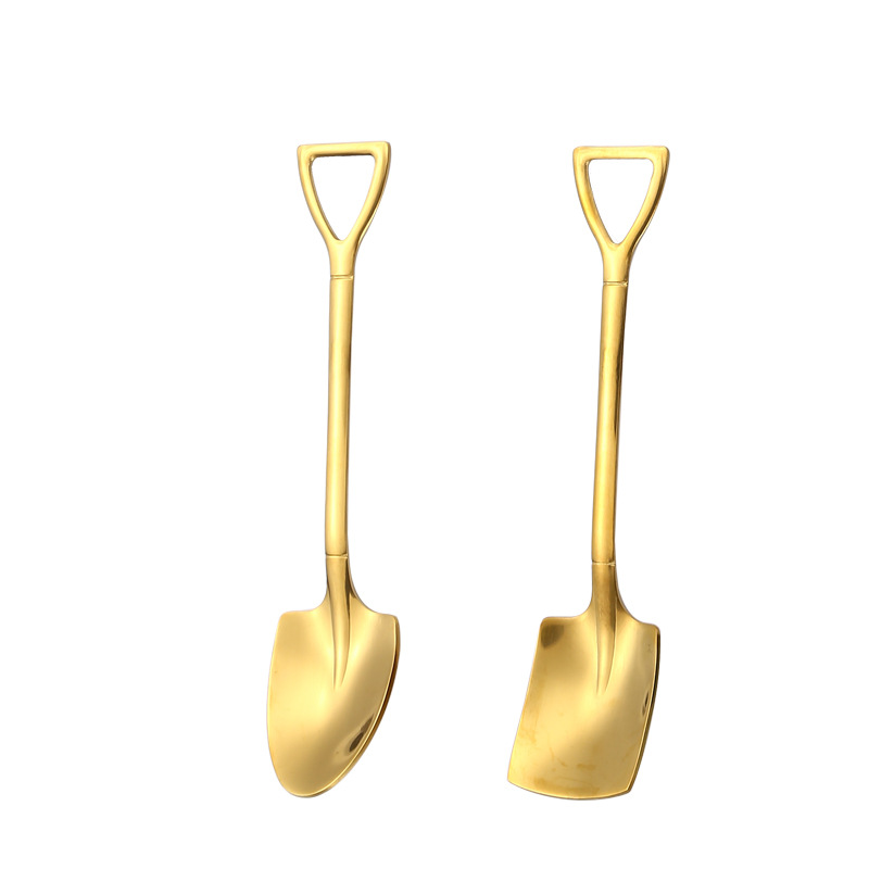 304 de acero inoxidable cuchara de sandía creativo Red rojo pala cuchara de helado pala cuchara Niños Bebé postre cuchara de helado