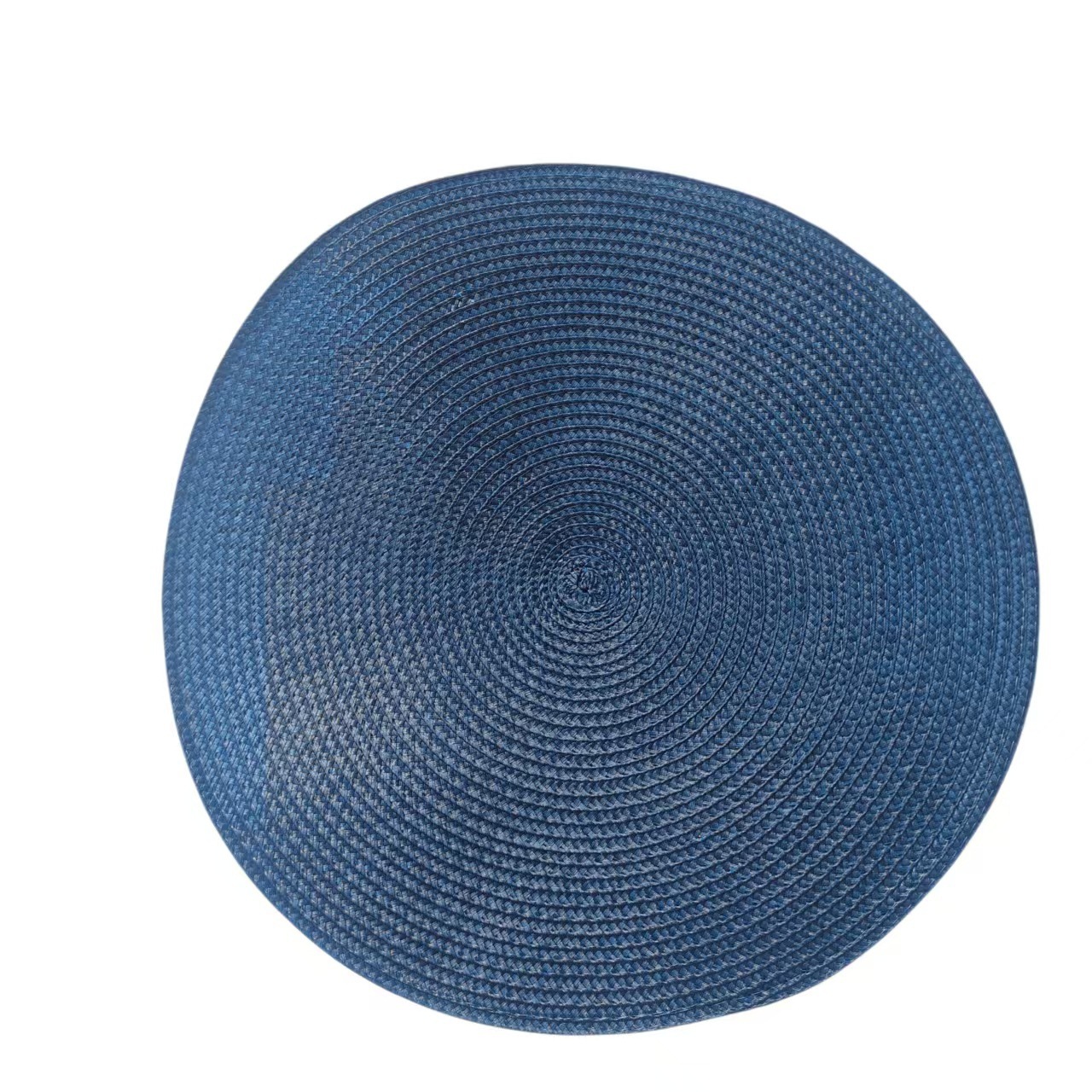 PP almohadilla de comedor tejida a mano ecológica almohadilla de aislamiento térmico europea y americana almohadilla de decoración de color sólido explosión multicolor almohadilla de mesa opcional image 11