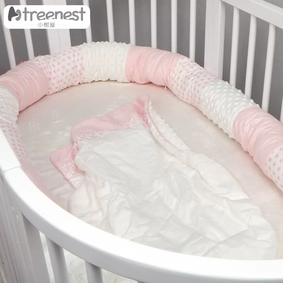 ins网红加长款拼接儿童床围 跨境婴儿床围可拆洗宝宝睡眠护栏床靠