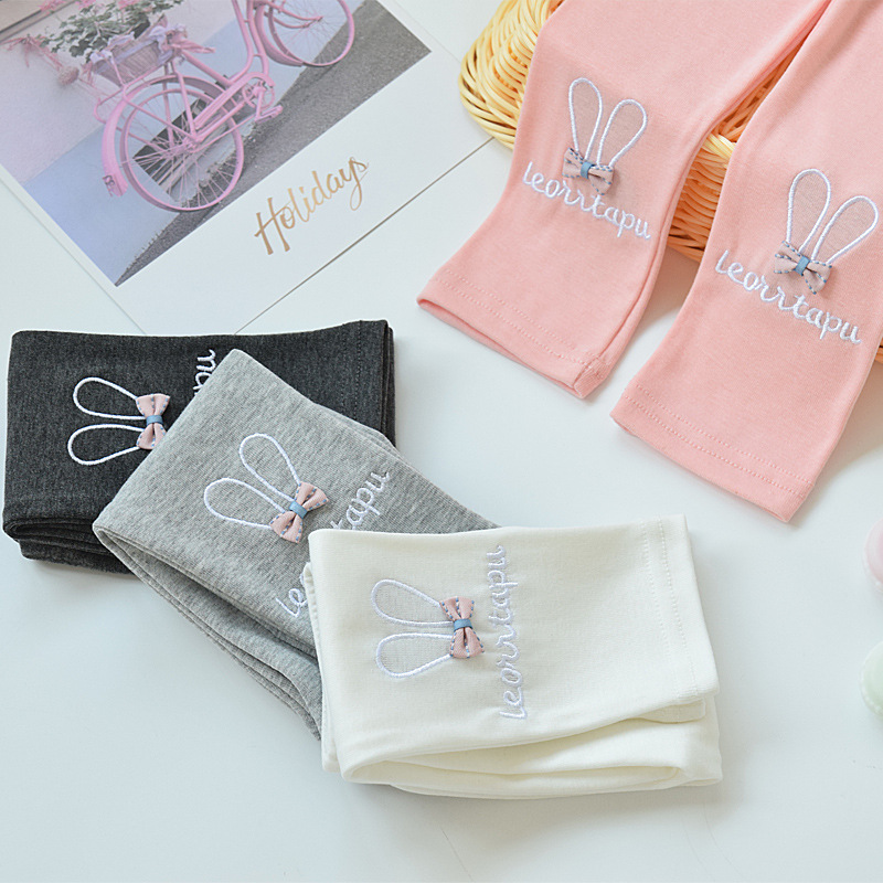 Pantalones para Niñas Ropa de primavera y otoño 2022 nuevos pantalones de moda para niños estilo coreano para niñas