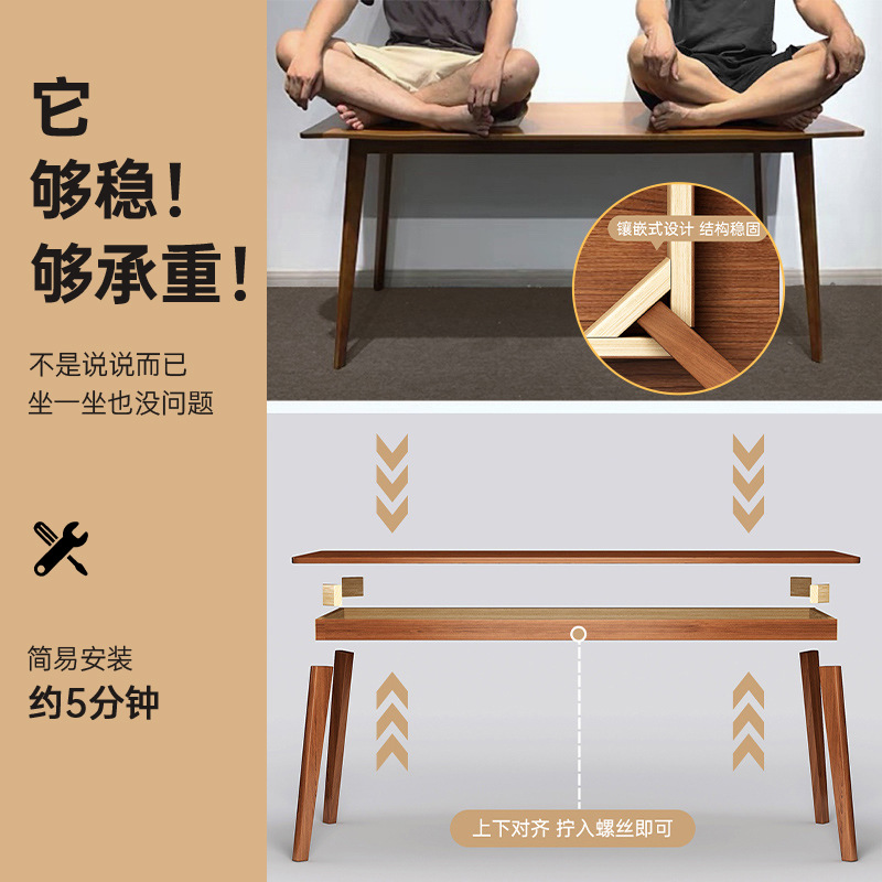 Mesa habitación dormitorio sala de estar mesa de estudio rectangular mesas de estudio para casa doble dormitorio mesa de estudio en casa