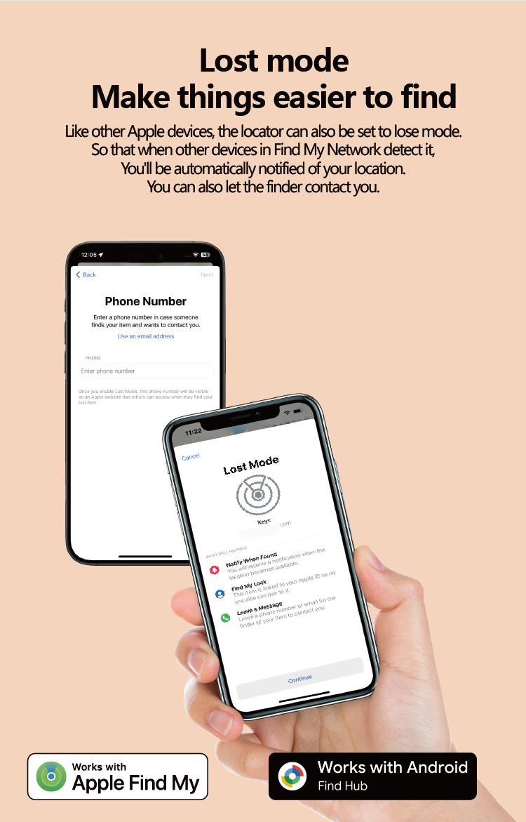 Dual System New Positioning Device Applicable to Air Tag Anti-Loss Device Unlimited Distance Bluetooth Round Positioning Tracker