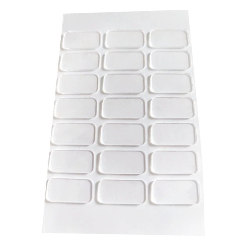 Прозрачный акриловый бесшовный клеевой пластырь