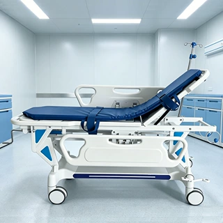 医院转运车病人急救车胃镜检查床ABS升降平车液压转运床出口