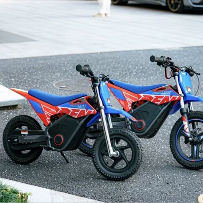 Apollo Rfn Kidsren's Off-Road Electric Motorcycle, Two-Wheeled Electric Bicycle, Family Holiday Gift