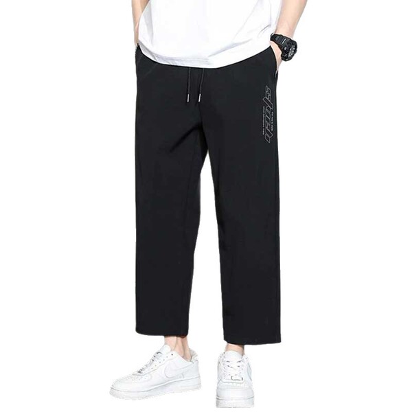 Summer thin quick dry casual men's silk breathable sports trend…