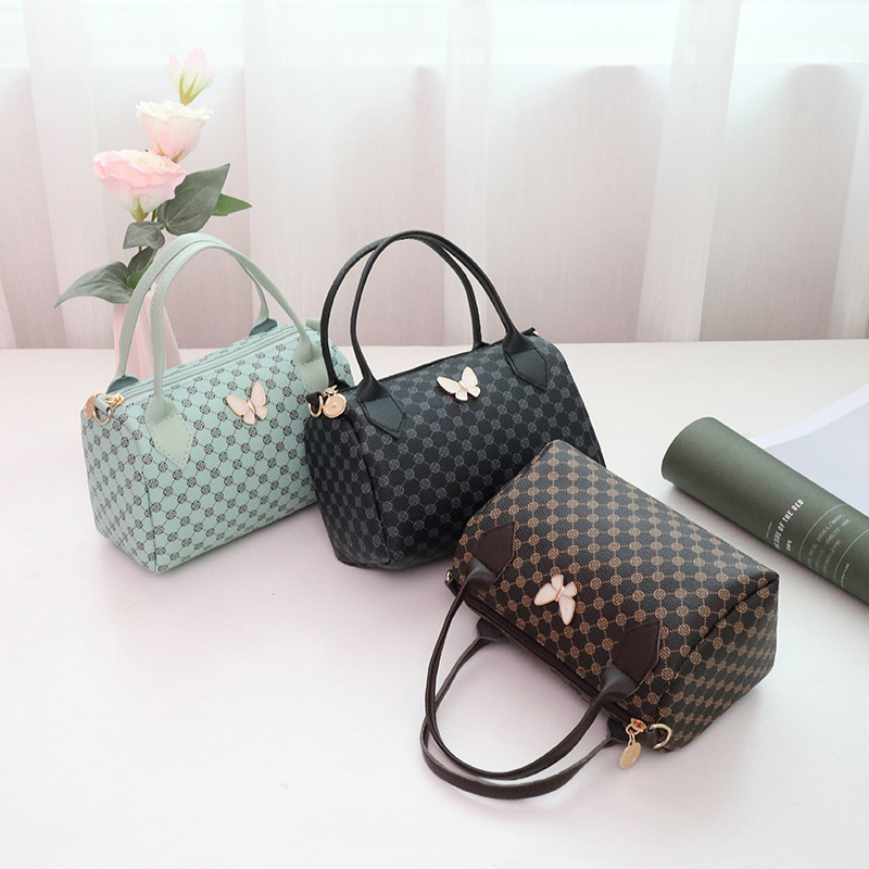 Floral Pattern Pillow Bag 2023 Ladies Handbag Fashion Phone Bag Unique Trendy Korean Style Makeup Bag for Women