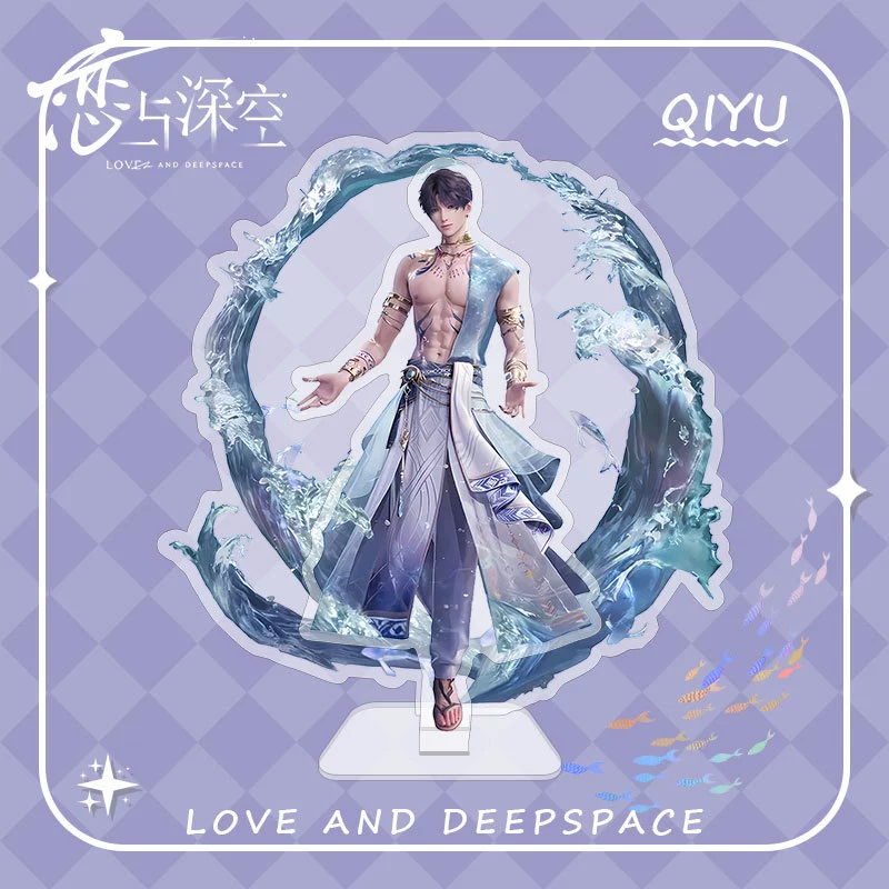 Набор Qi Yulian и Deep Space игровой периферии из акрила, серия установки настольные качели