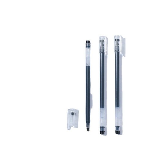 Gel pen juneng writing box 12 signature pens ballpoint pen stationery set students wholesale transparent pen supplies