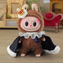 17 センチメートルラブブキングクラウンベビー服ペンダント人形服マント第一世代第二世代ラブブスタンディングベビー服