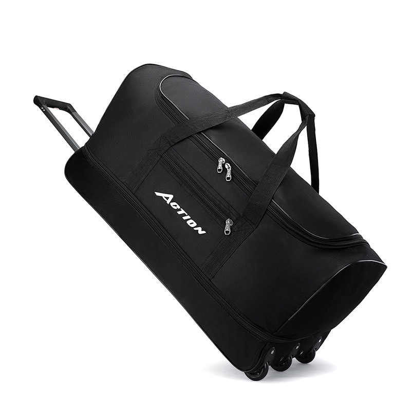 Big capacious suitcase