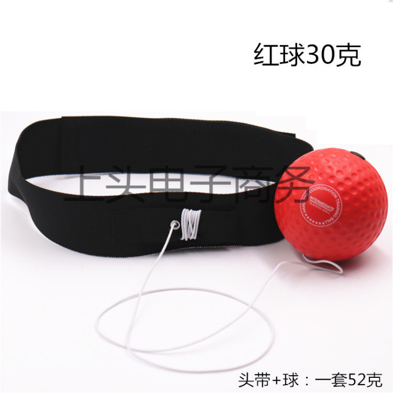 Fabricante directo para suministrar el nuevo tipo de boxeo de nylon con bolas de reacción de cabeza montadas en el equipo de entrenamiento de lucha de sanda.