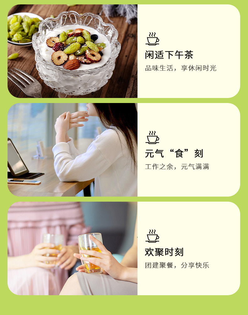 Seedless Green Raisins 250g Jar Xinjiang Turpan Dried Fruit Ready to Eat in use