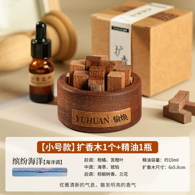 Car Perfume Aromatherapy | device without fire fragrance indoor - car-mounted-firewood-diffuser-contains-10ml-essential-oilcolorful-ocean