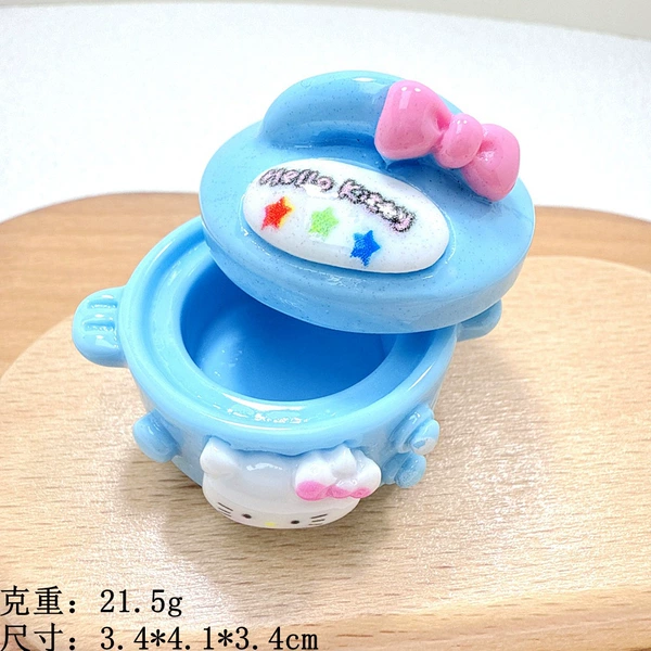 Blue----a set of cat pots