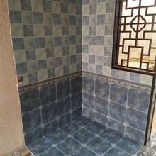 仿古300*300复古厨房卫生间阳台个性餐厅防滑地中海小地砖地爬壁