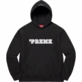 E551 Supreme 22 Preme Hooded Sweatshirt Black