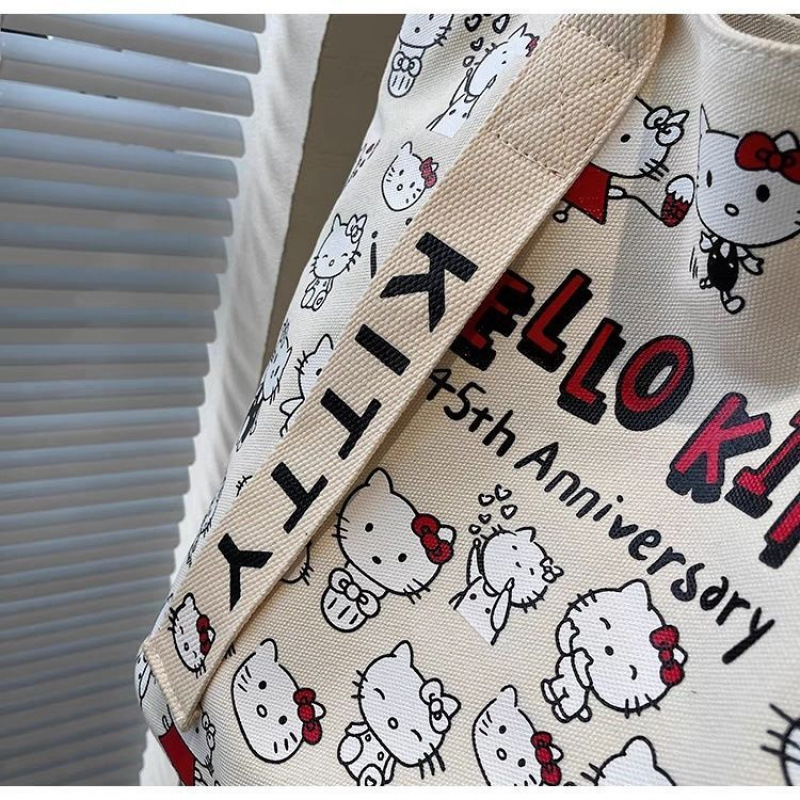 かわいいハンドバッグ大容量トートファッション漫画バッグ女性かわいい多用途キャンバスバッグショルダー通勤|undefined