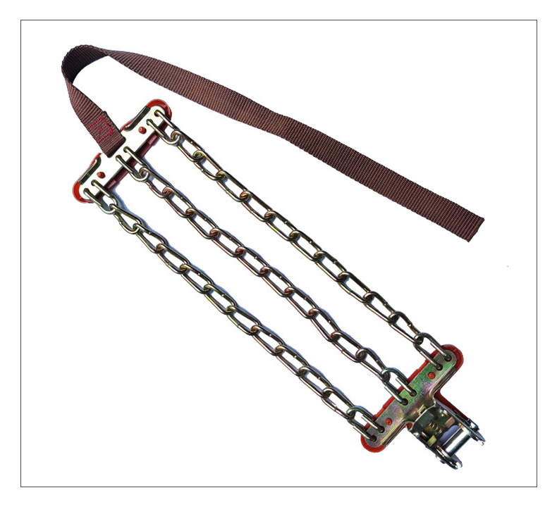 Car tire anti-skid chain three-way bold twist chain snow anti-skid escape emergency chain universal car anti-skid chain