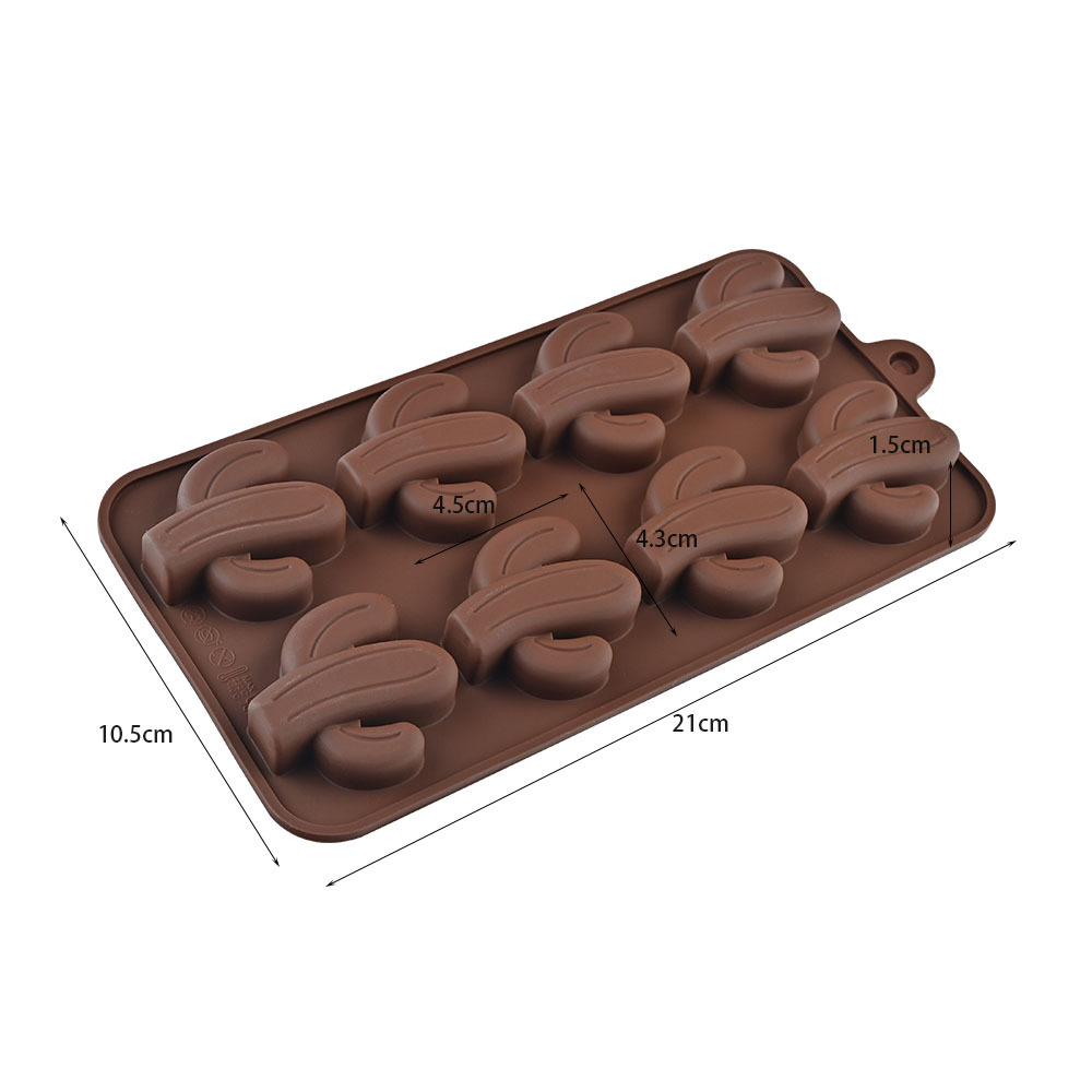Molde de Silicona para Chocolate DIY, Multiuso con Formas de Dibujos Animados para Repostería