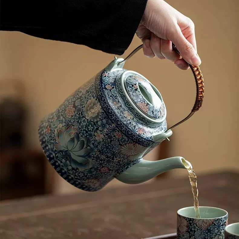 Емкий чайник, китайская чашка для дома, набор чая