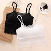 Lace Beautiful back Bras new pattern Wireless Underwear ventilation Korean Edition Wrap chest Primer Internal lap Exorcism camisole vest