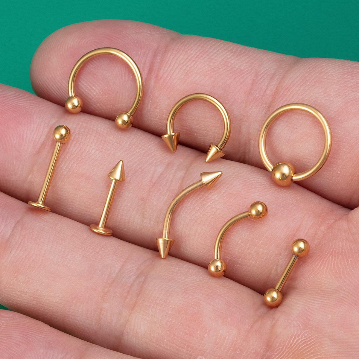 physiological nose piercing