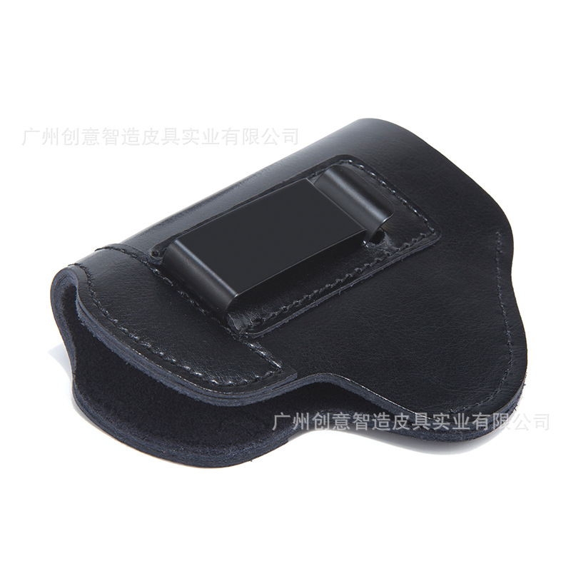 국경 간 야외 장비 새로운 GLOCK COWHIDE G17G19 홀스터 스텔스 전술 홀스터 EDC 홀스터