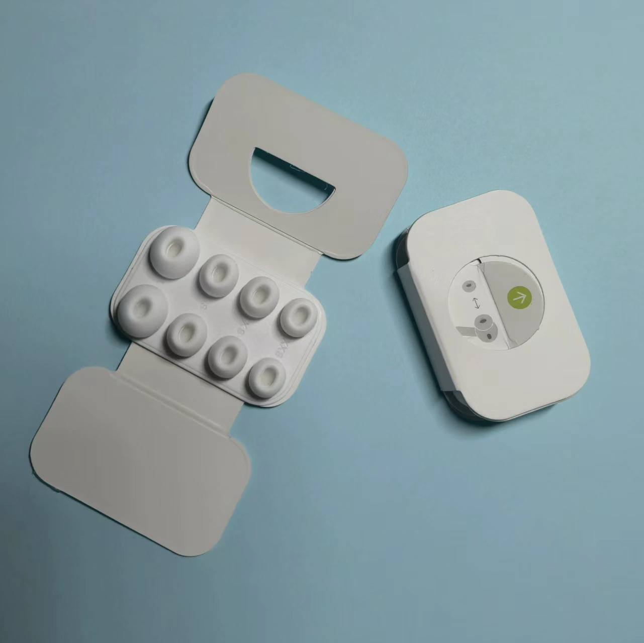 Силиконовые амбушюры (Apple AirPods 3) — набор 4/6/8/10 шт. с вариантом сетки, защита уха