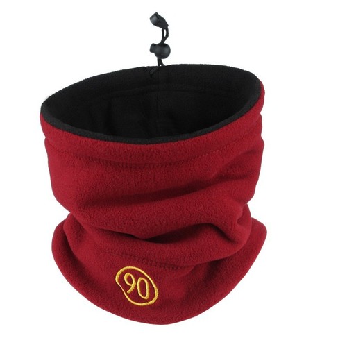 90g thermal fleece neck gaiter with added warmth, insulation, windproof for outdoor cycling