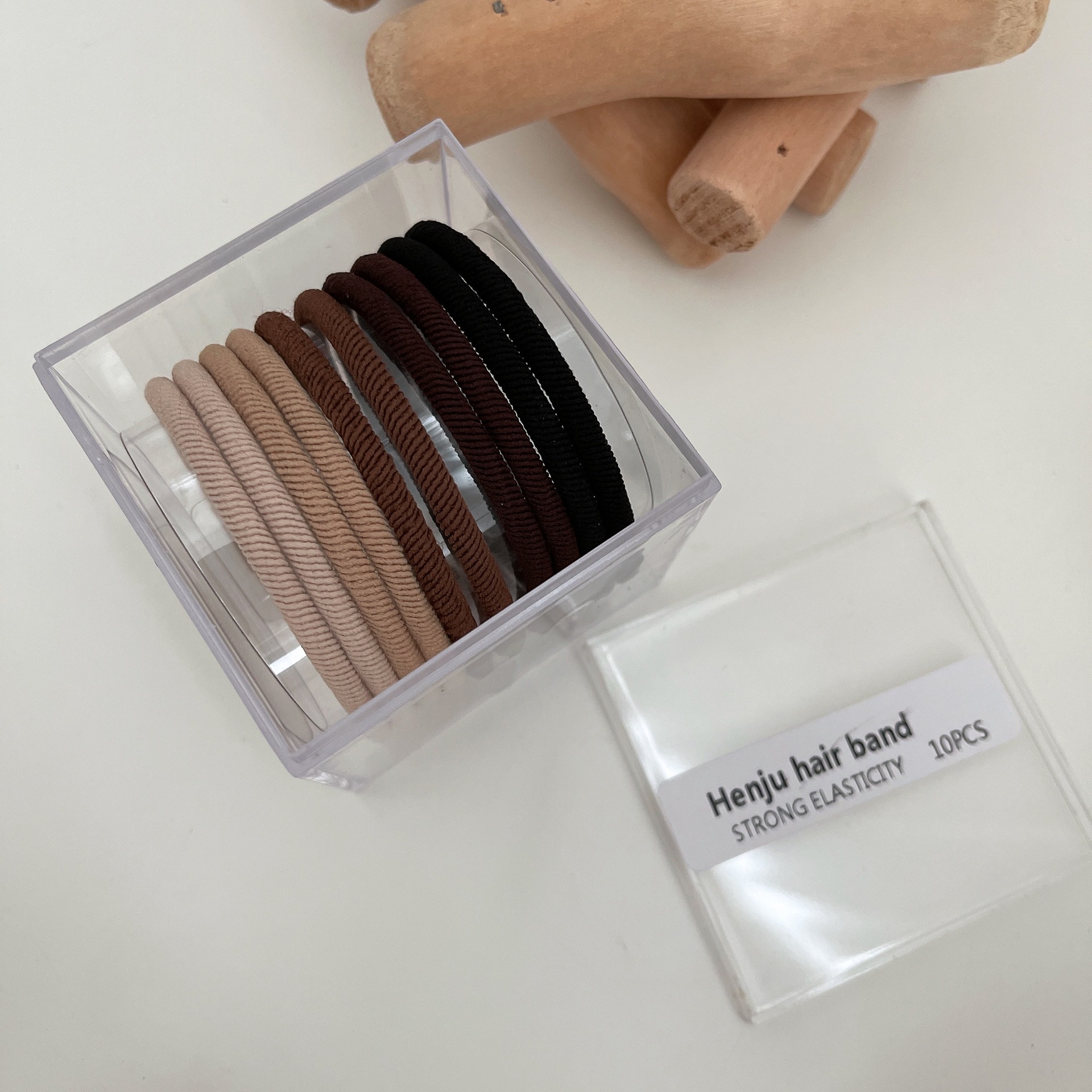 Set de elastice de păr simple și durabile pentru femei_voghion.com