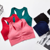 Wireless bra, sports bra, quick dry bra top, shockproof yoga clothing, beautiful back