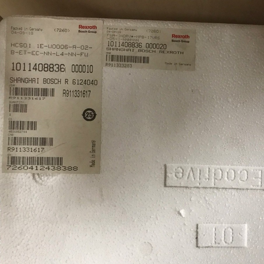 力士乐驱动R911331617HCS01.1E-W0006-A-02-B-ET-EC-NN-L4-RW议价