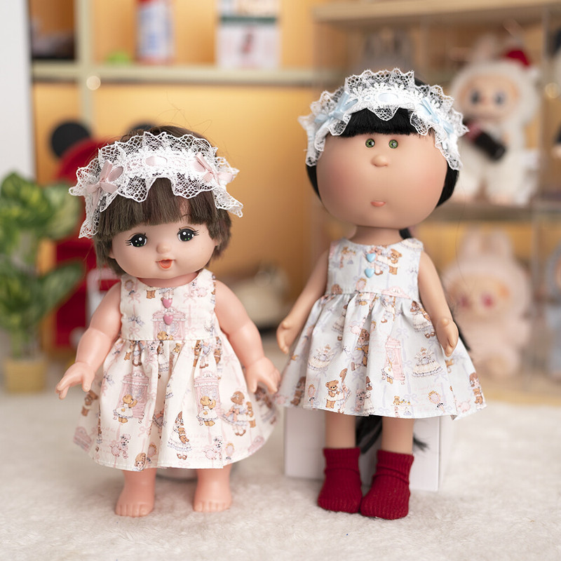 Potato Doll Clothes Lolita Dress Milu Dress up Clothes Skirt Outfit