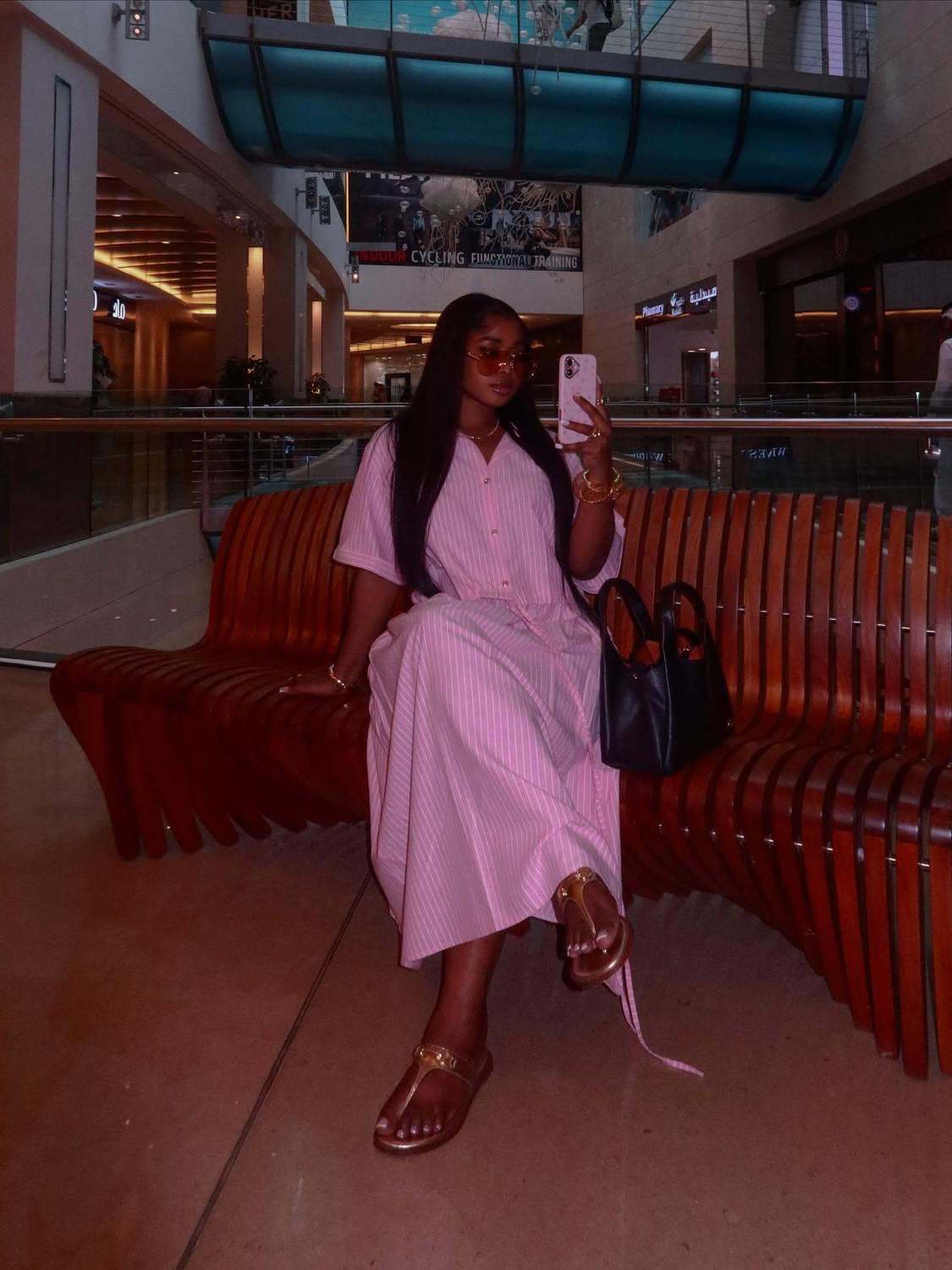 Women's Clothing Women's Style Striped Cardigan Shirt High Waist Slim Fit Tie Up Skirt Two Piece Set Fashion_ecoleips.com