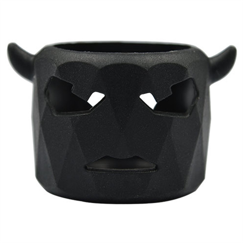 Manga protectora de silicona en forma de Cabeza de Vaca de almacén de grasa