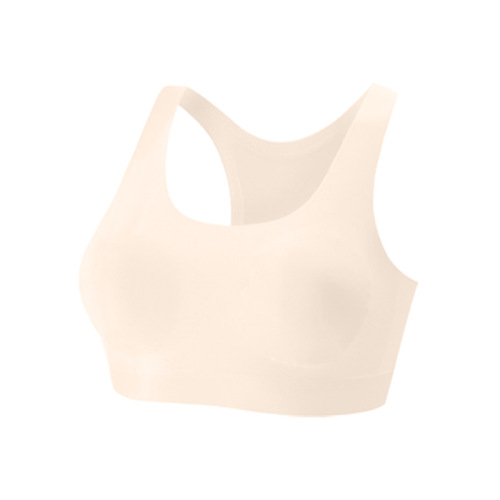 Sports bra for girls, thin, soft, sweat-absorbent, breathable, back-beautiful and comfortable fixed cup, seamless bra for girls