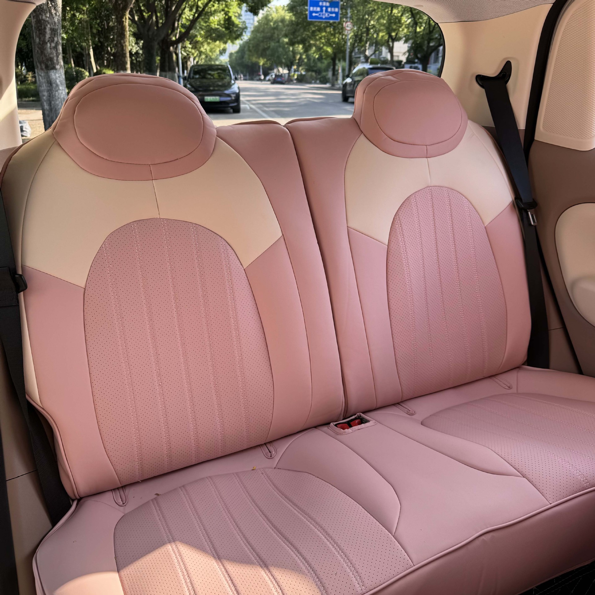 25 Models of Wuling Hongguang Mini Seat Covers, Four-Door Version, Fourth Generation Special Seat Covers, Mini Macaron Breathable Car Seat Cushions