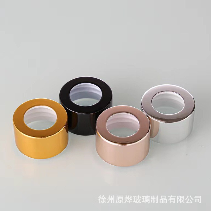 전기도금된 원형 커버 + 내부 플러그, 모두 맞춤 제작 가능