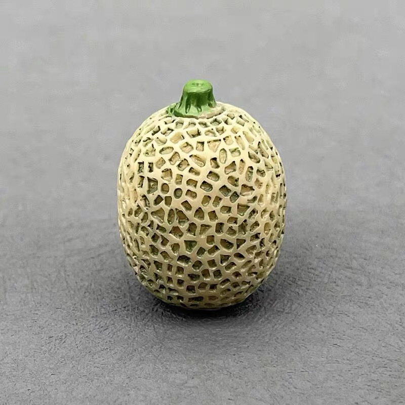 DIY配件树脂仿真萌粒西瓜荔枝桃子芒果水果摆件车载装饰品|undefined
