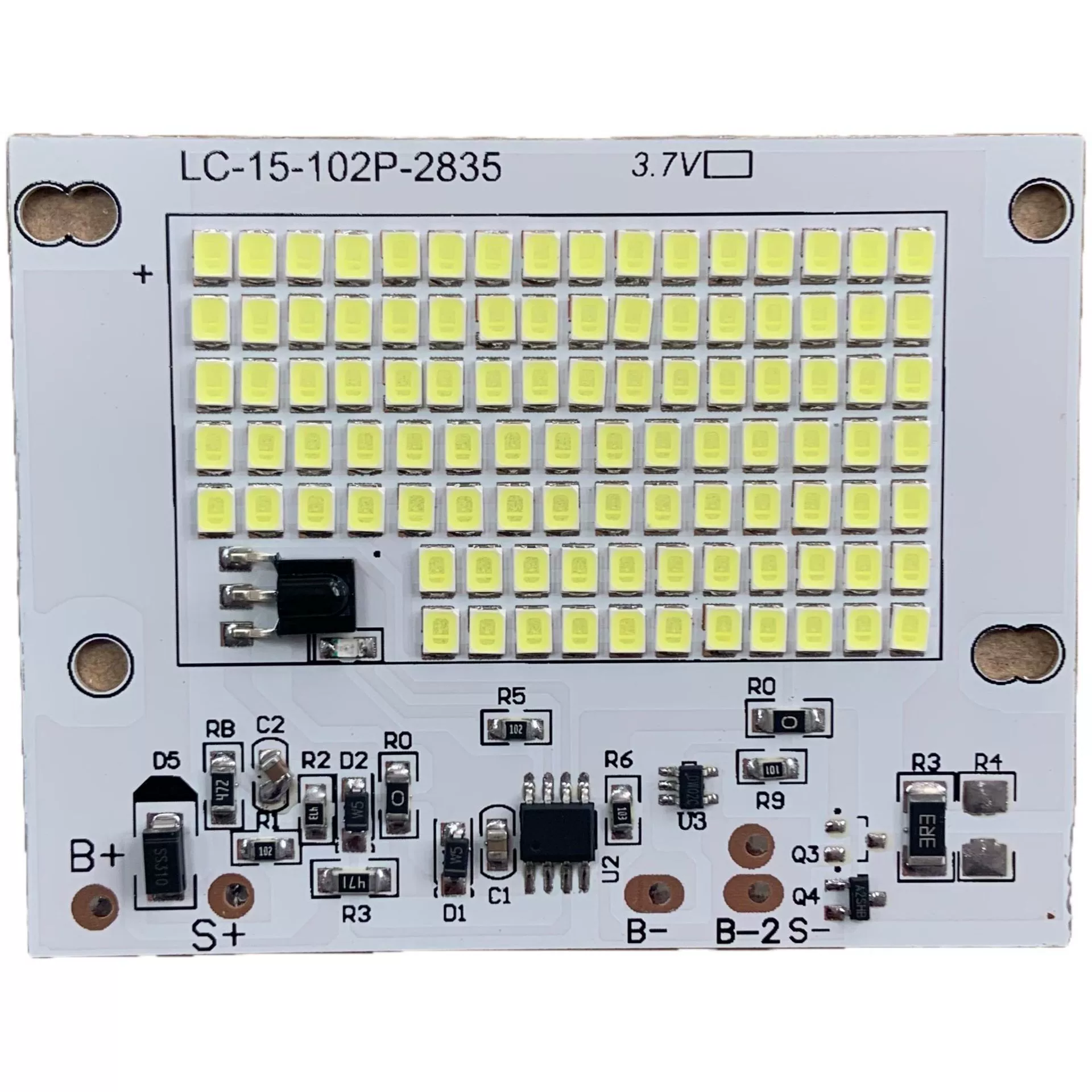 Spotlight solar-powered, light source, controller