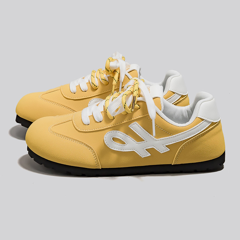 勃肯鞋女复古轻便软底德训鞋百搭双系带平底鞋高颜值休闲鞋5027