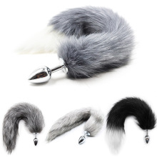 廠家批發束縛尾巴肛塞配飾束縛玩具調情狐狸尾巴女用器具一件代發