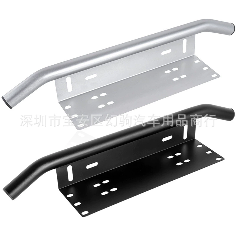 Кронштейн для дополнительного освещения автомобиля, модификация внедорожника, кронштейн для подсветки рамки номерного знака из нержавеющей стали, металлический декоративный кронштейн для подсветки с индивидуальным дизайном