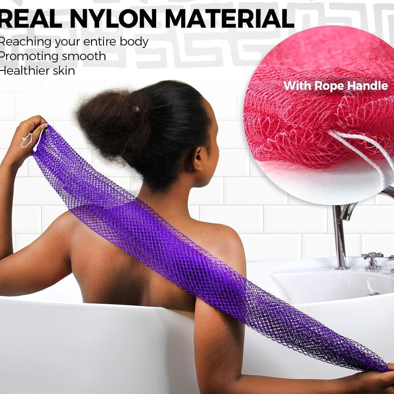 African Mesh Sponge Exfoliating Bath Sponge Washcloth Towel Mesh Body Scrubber Shower and Bath Towel African Mesh Sponge Exfoliating Bath Sponge Washcloth Towel Mesh Body Scrubber Shower and Bath Towel