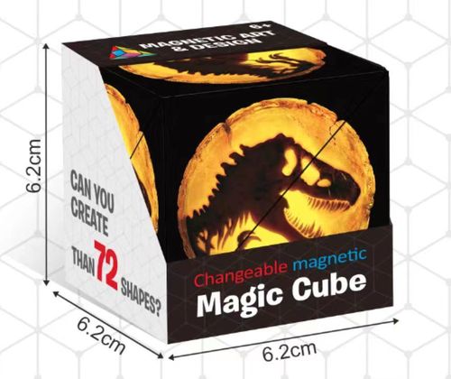 Strong magnetic and ever-changing magnetic Rubik's Cube 3D three-dimensional deformation children's and students' thinking-expanding educational toys cross-border