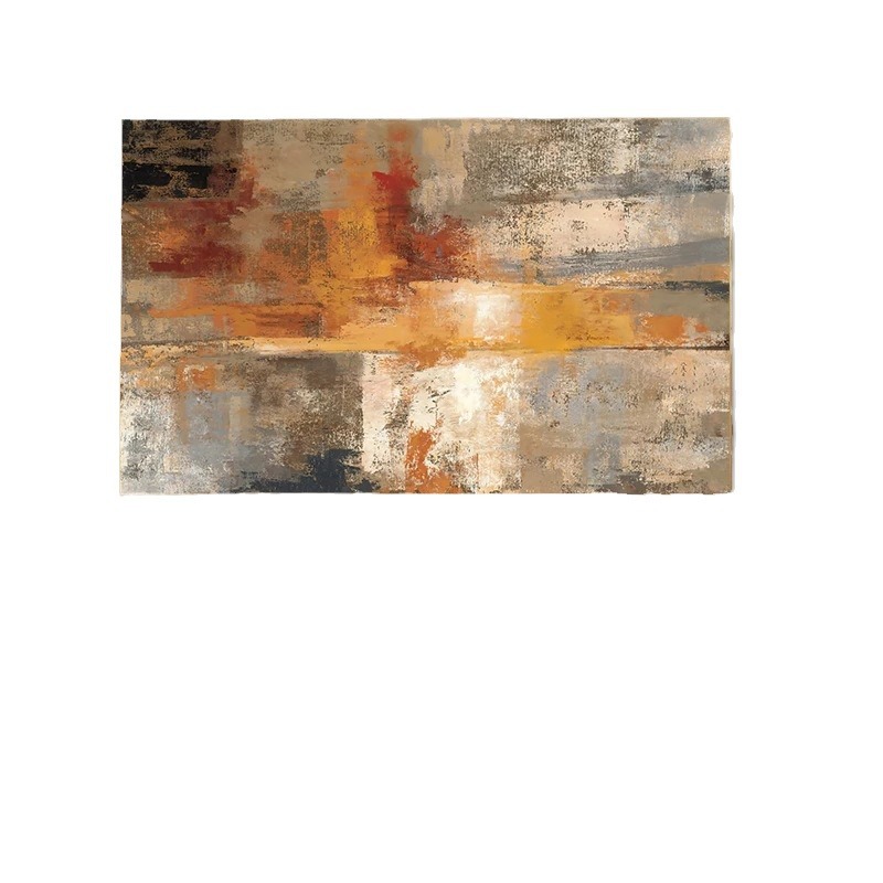 Arte moderno abstracto color amarillo lienzo mural póster de arte de la pared dormitorio sala de estar decoración moderna