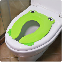 子供の携帯用折り畳みトイレカバーPP材料子供旅行折り畳み赤ちゃん練習用トイレマット