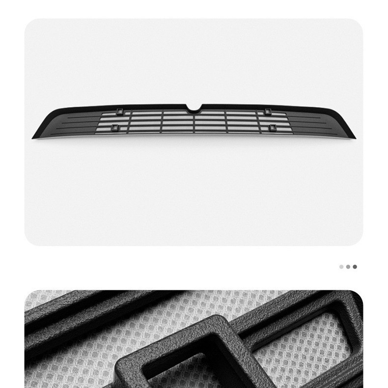 Suitable for the 6-Seater Version of the New Tesla Model Y/Yl, Insect-Proof Net, Integrated Air Inlet Protective Cover, Front Protective Net