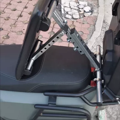 Support for Waist Protection, Electric car rear backrest